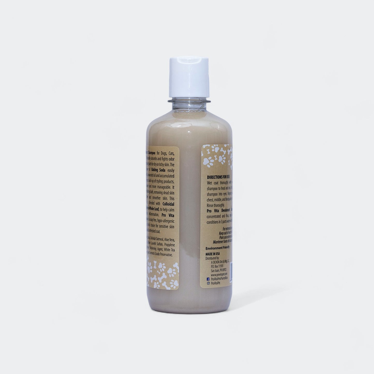 ProVita Deodorant Shampoo with baking soda and oatmeal