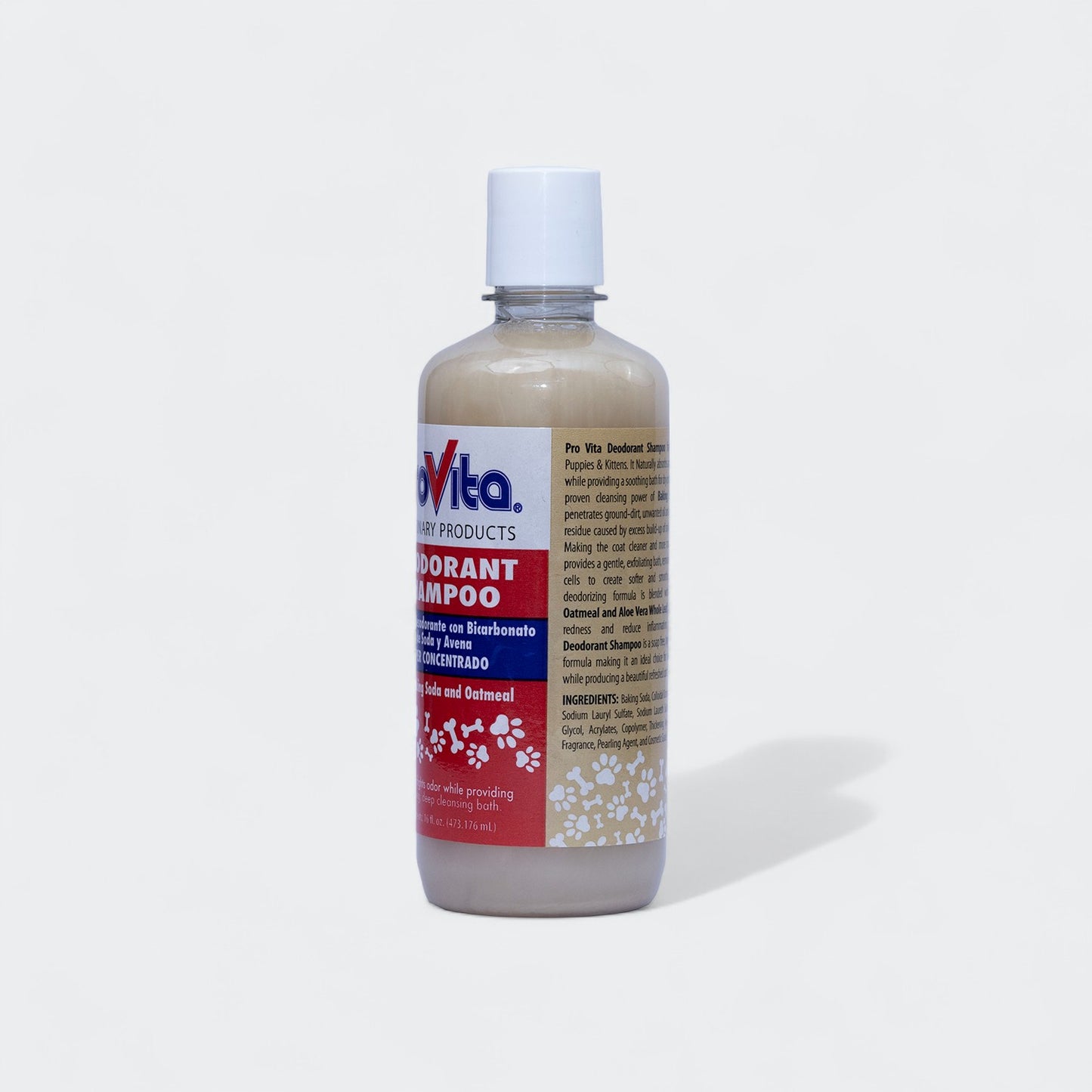 ProVita Deodorant Shampoo with baking soda and oatmeal