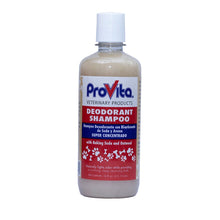 Bottle of deodorant shampoo with baking soda and oatmeal super concentrater