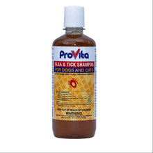 Bottle of shampoo for cats and dog flea and ticks 
